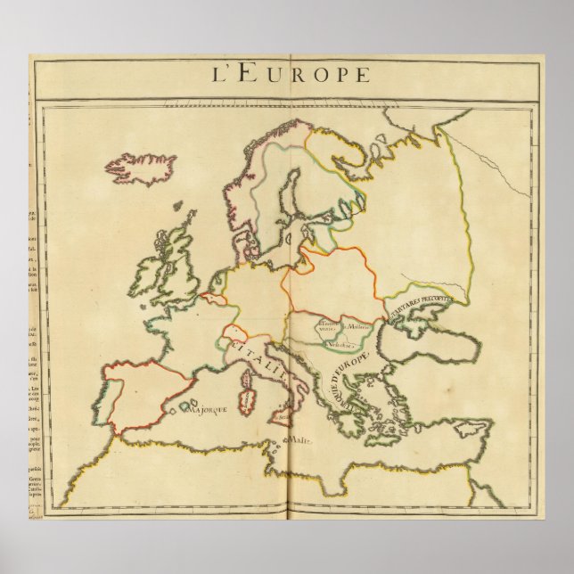 Affiches Europe par religion 2 (Devant)