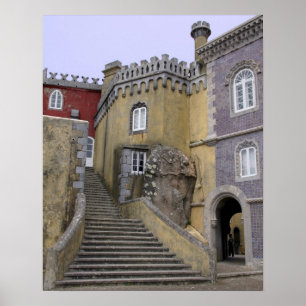 Affiches Europe, Portugal, Sintra. Pena National 2