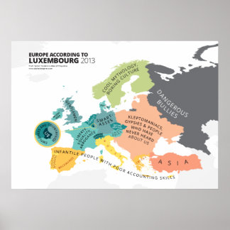Affiches Europe selon Luxembourg