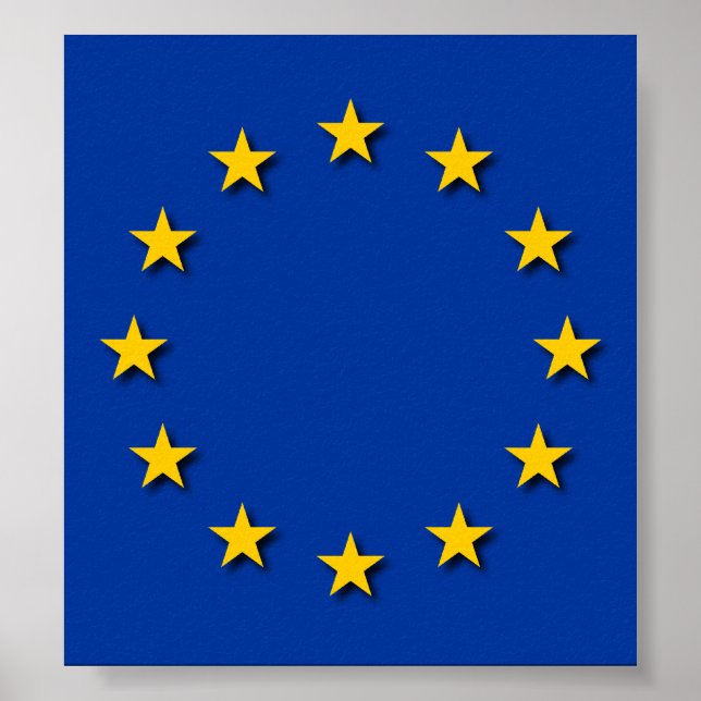 Affiches European Union Flag / EU Flag (Devant)