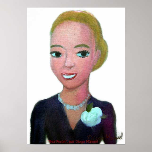 Affiches Eva Perón (Devant)
