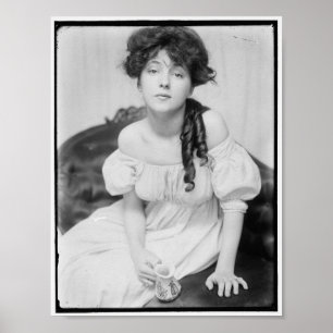Affiches Evelyn Nesbitt vers 1900