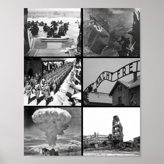 Affiches Événements majeurs de 2ÈME GUERRE MONDIALE (Devant)