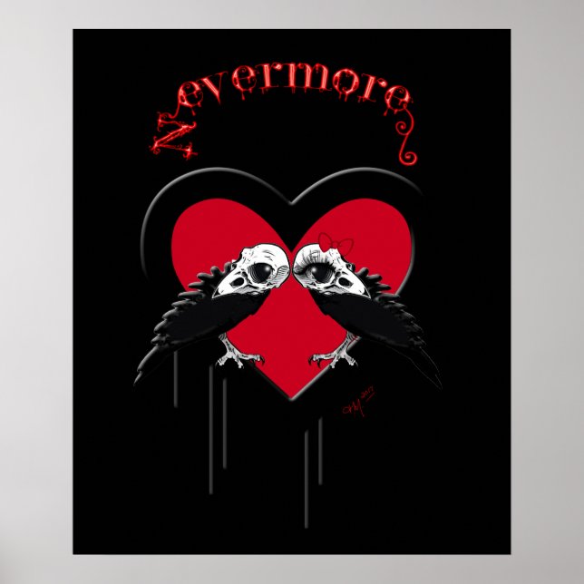 Affiches Evermore (rouge) (Devant)