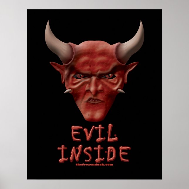 Affiches Evil Inside (Devant)