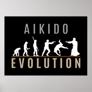 Affiches Évolution d'Aikido