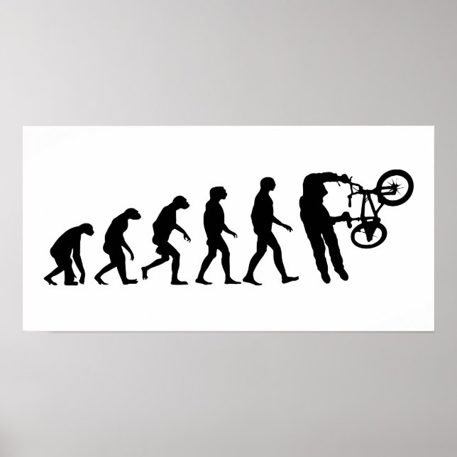 Affiches Évolution de BMX (Devant)