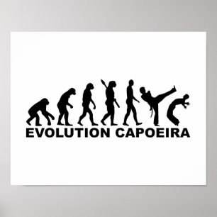 Affiches Évolution de la capoeira