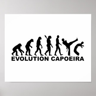 Affiches Évolution de la capoeira