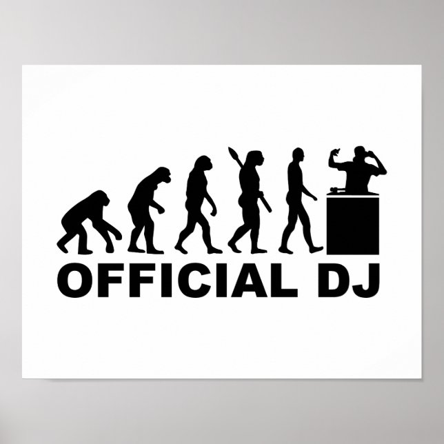 Affiches Évolution DJ Officielle (Devant)