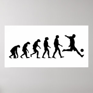 Affiches Évolution du football