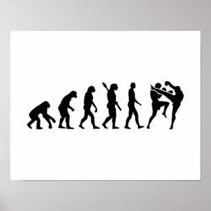 Affiches Evolution Muay Thai