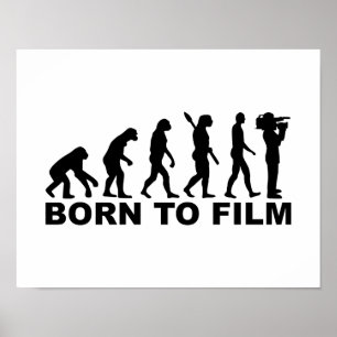 Affiches Evolution Né du cinéma