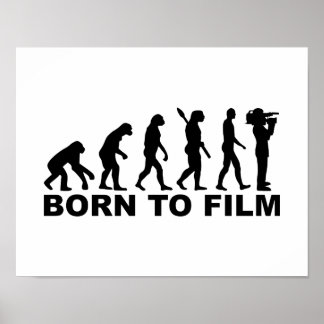 Affiches Evolution Né du cinéma