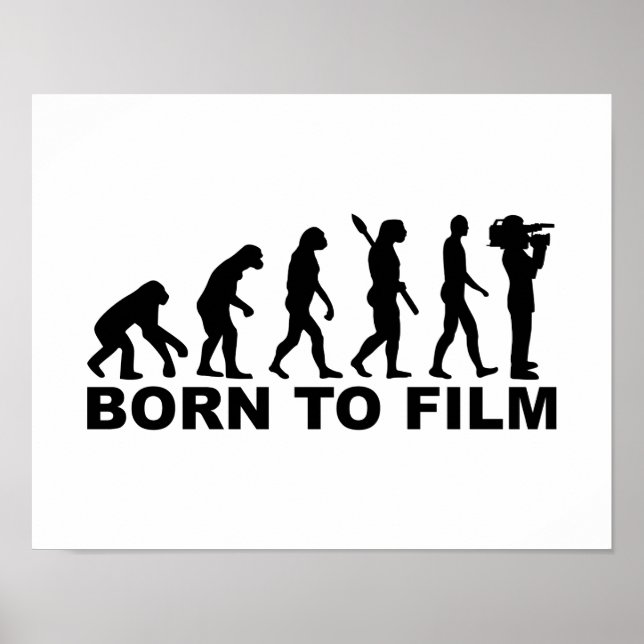 Affiches Evolution Né du cinéma (Devant)