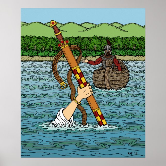 Affiches Excalibur et Arthur (Devant)