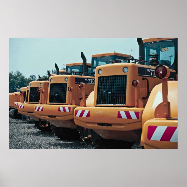 Affiches Excavateurs (Devant)