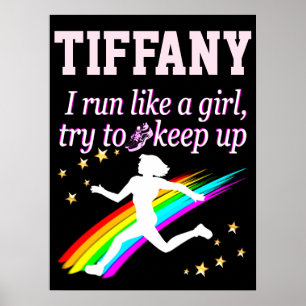 AFFICHES EXCELLENTE COMME UNE FILLE PERSONNALISÉE