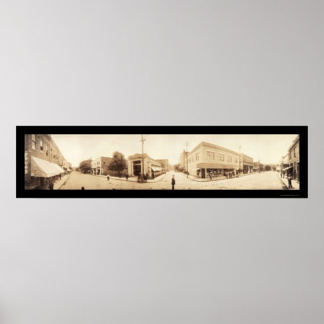 Affiches Excelsior Springs, MO Photo 1909 (Devant)