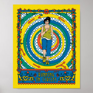 Affiches Exécution dans l'affiche Circles_B_8x10