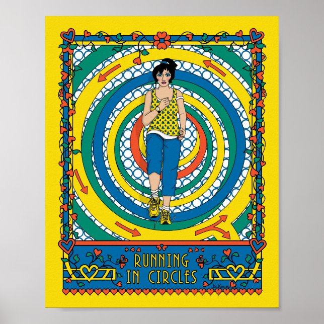 Affiches Exécution dans l'affiche Circles_B_8x10 (Devant)