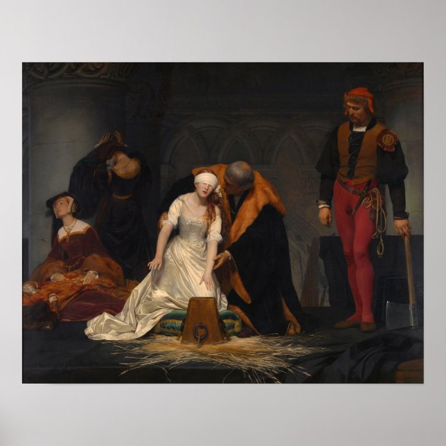 Affiches Exécution de Lady Jane Grey (Devant)
