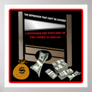 Affiches Exécution de l'affiche en dollars américains