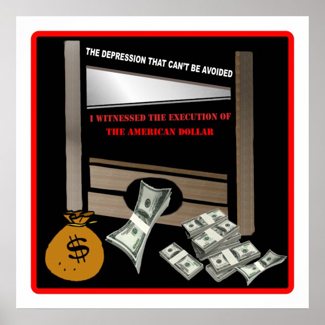 Affiches Exécution de l'affiche en dollars américains (Devant)