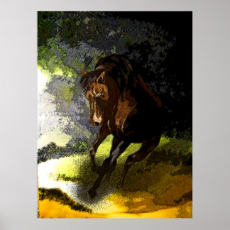 Affiches Exécution de l'impression libre