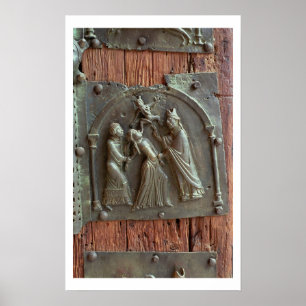 Affiches Exorcisme, panneau de la porte droite, 12e