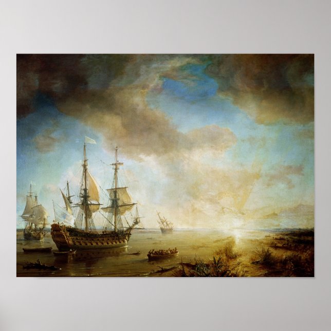 Affiches Expédition de Robert Cavelier de La Salle (Devant)