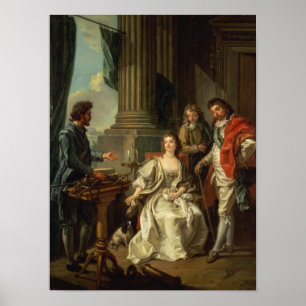 Affiches Expérience électrique, l'une d'une série