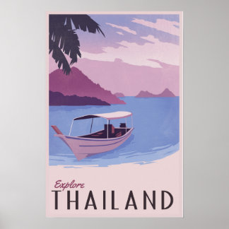 Affiches Explorer la Thaïlande