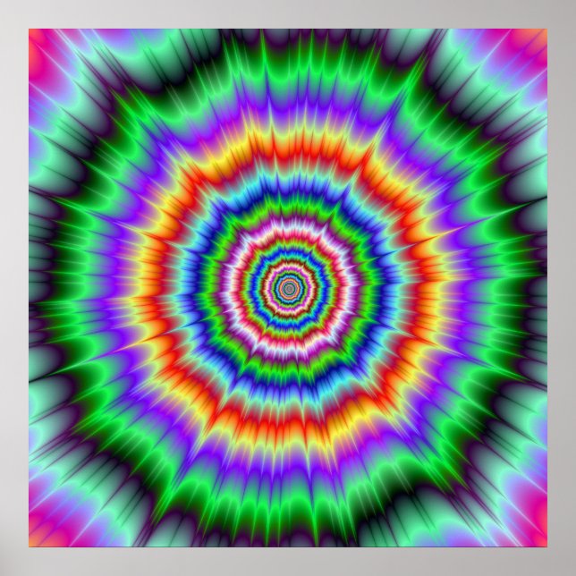 Affiches Explosion de bogglage oculaire d'affiche (Devant)