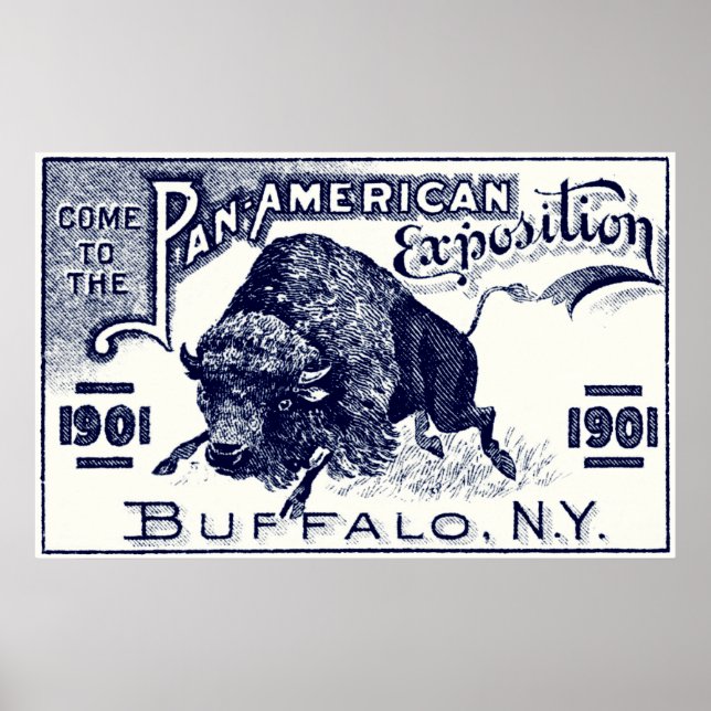 Affiches Expo panaméricaine de 1901 (Devant)