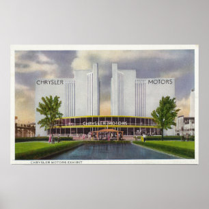 Affiches Exposition de Chrysler Motors, 1934 World's Fair