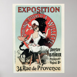 Affiches Exposition vintage Art nouveau