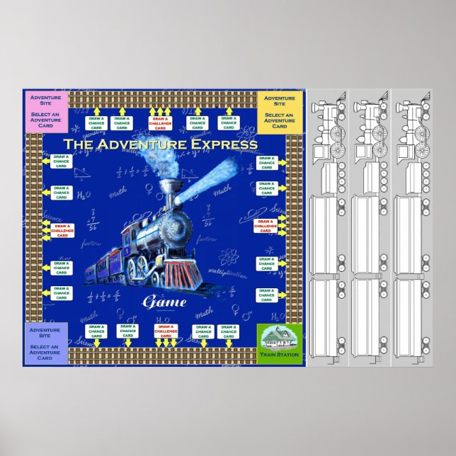 Affiches Express d'aventure (Devant)