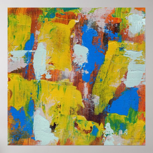 Affiches Expression Abstraite #8 par Michael Moffa (Devant)