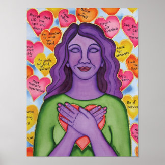 Affiches Expressions d'amour-propre