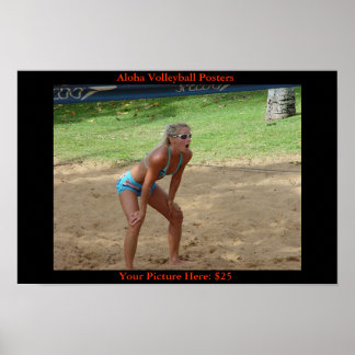 Affiches Expressions de volley-ball