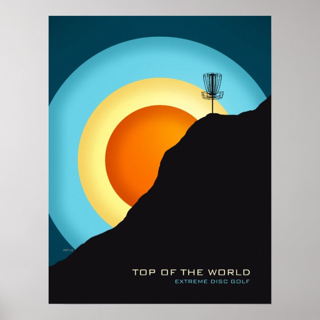 Affiches Extreme Disk Golf (Devant)