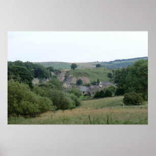 Affiches Eyam, le village de la peste historique de Derbysh