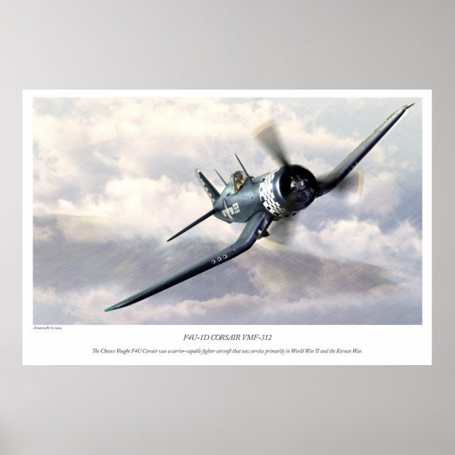 Affiches F4U Corsair (Devant)