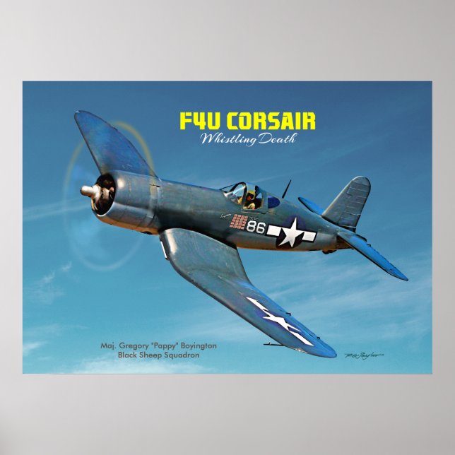 Affiches F4U Corsair (Devant)