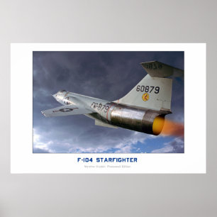 Affiches F-104 Lockheed Starfighter