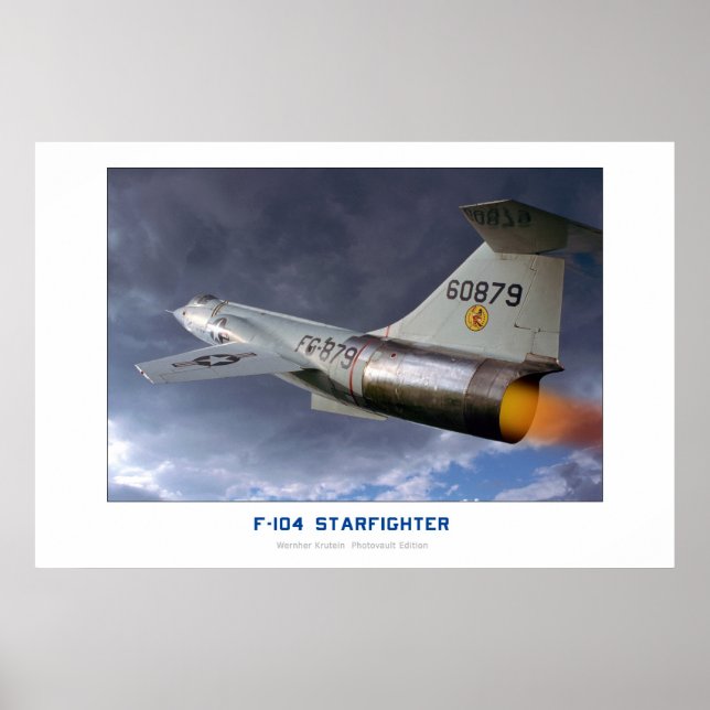 Affiches F-104 Lockheed Starfighter (Devant)