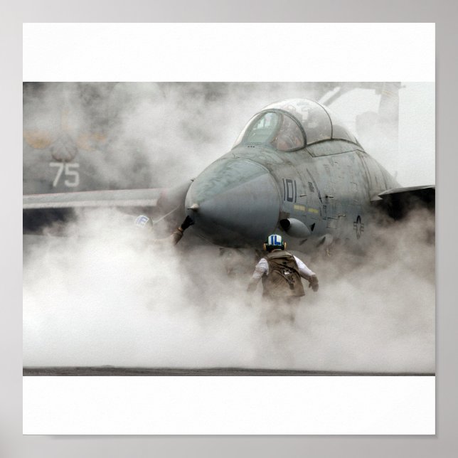 Affiches F-14 en fumée (Devant)