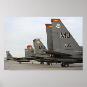 Affiches F-15E de l'US Air Force