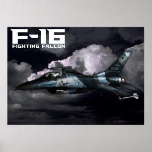 Affiches F-16 Faucon combattant